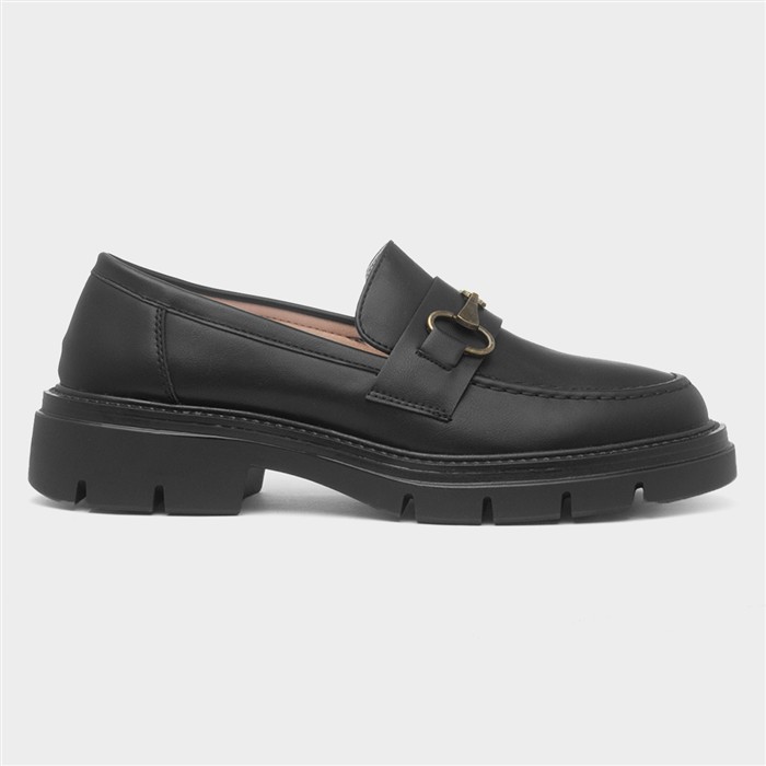 Truffle Collection Women's Black Eloise Loafer Size 4