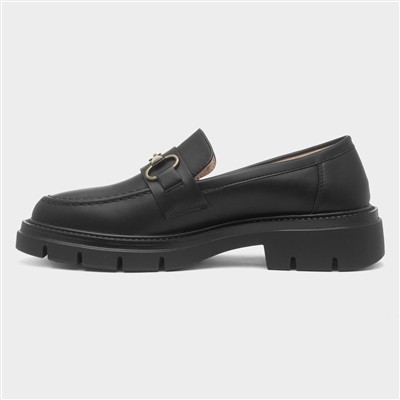 Eloise Womens Black Loafer