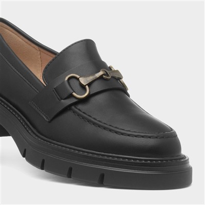 Eloise Womens Black Loafer