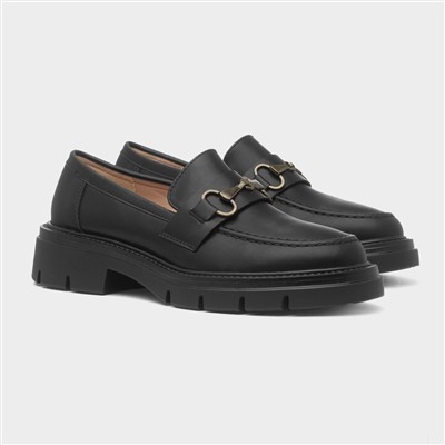 Eloise Womens Black Loafer