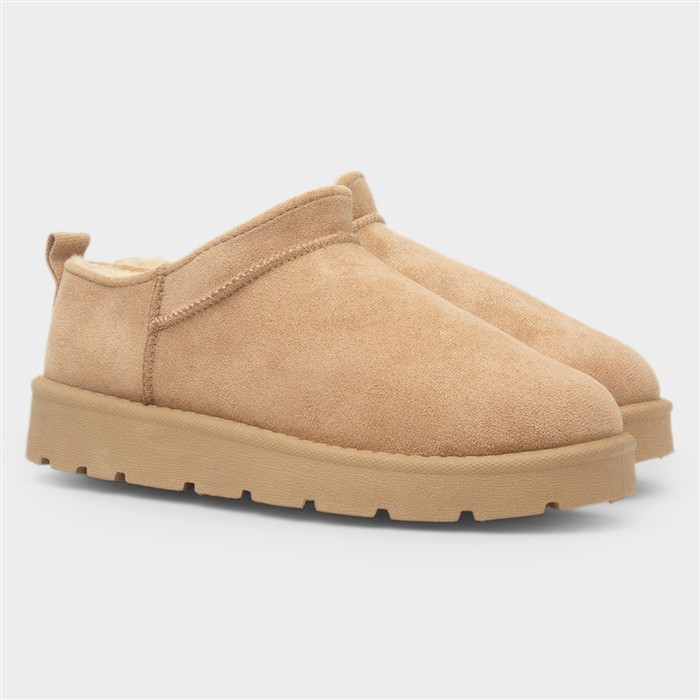 Callie Womens Sand Slip On Shoe