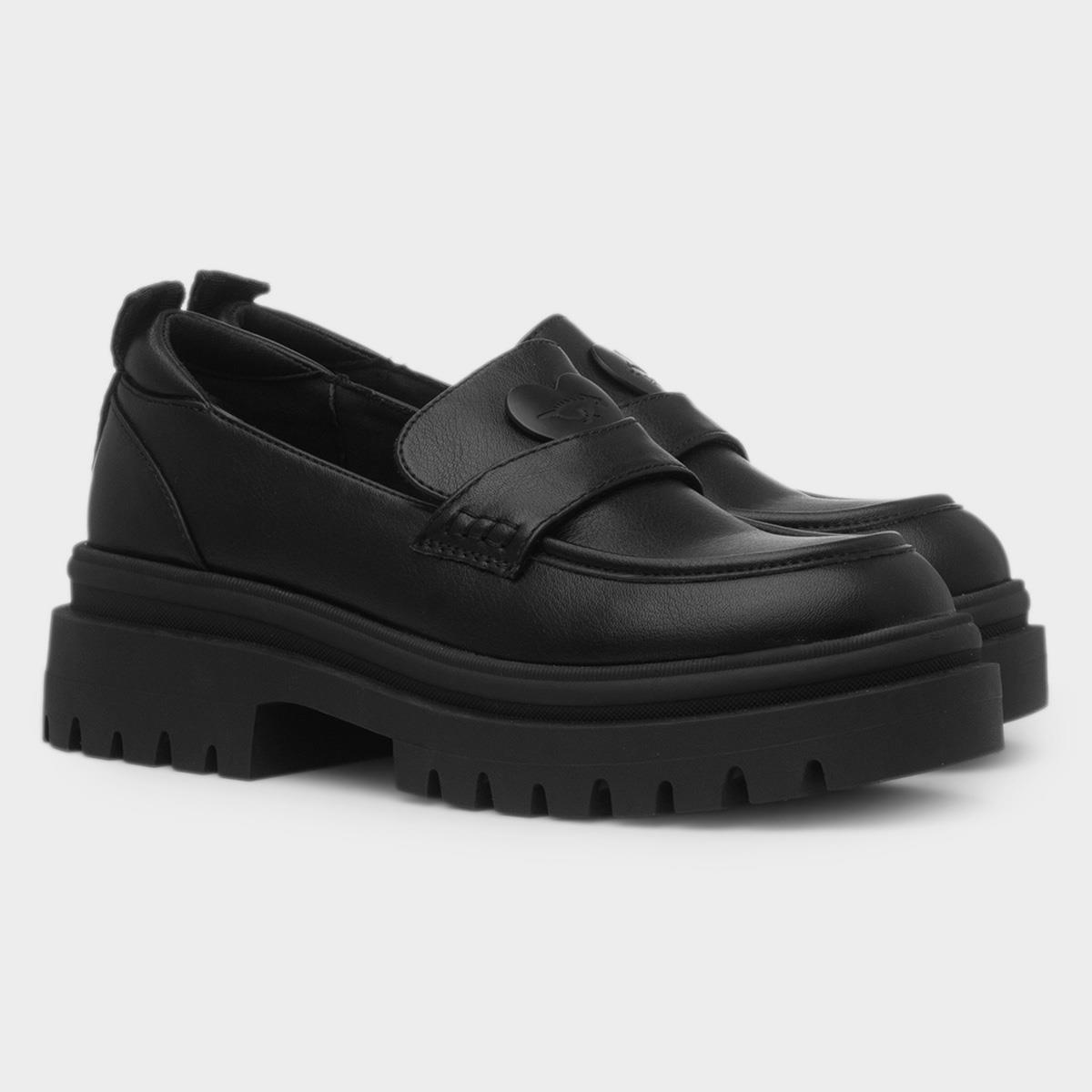 Rocket Dog Dandy Womens Black Chunky Loafer-15825 | shoezone