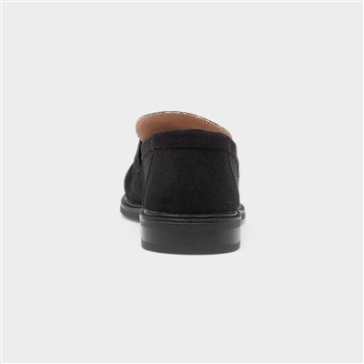 Lia Womens Black Loafer