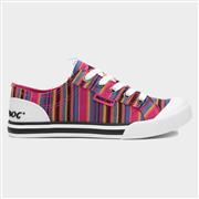 Rocket Dog Jazzin Aloe Womens Multi Stripe Canvas (Click For Details)