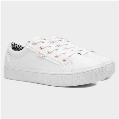 Bobs B Extra Cute Womens White Canvas