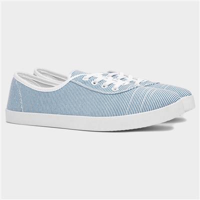 Pippa Womens Multi Stripe Canvas Shoe