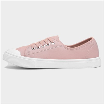 Penny Womens Pink Canvas Shoe