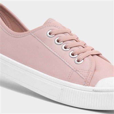 Penny Womens Pink Canvas Shoe
