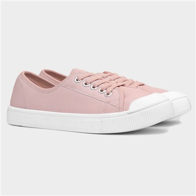 Penny Womens Pink Canvas Shoe