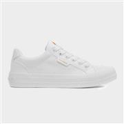 Rocket Dog Cheery Womens White Lace Up Canvas Shoe (Click For Details)