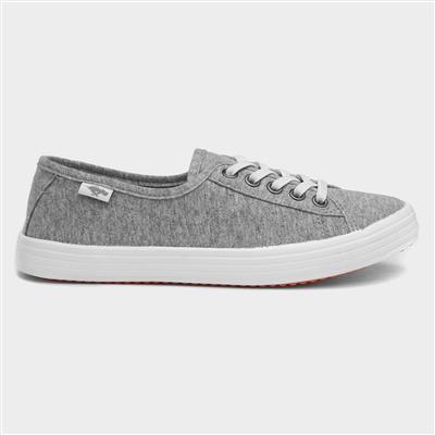 Chow Chow Womens Grey Canvas Shoe