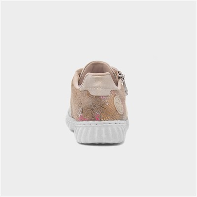 Antistress Womens Beige Casual Shoe