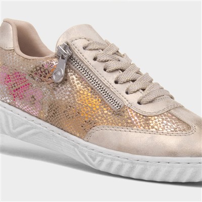 Antistress Womens Beige Casual Shoe