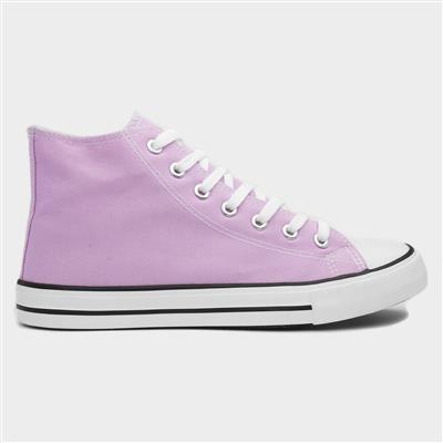 Womens Pink Canvas Shoe