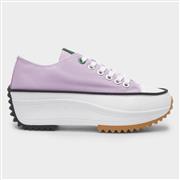 Heavenly Feet Strata Womens Lilac Platform Canvas (Click For Details)