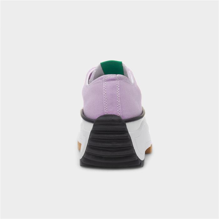 Strata Womens Lilac Platform Canvas