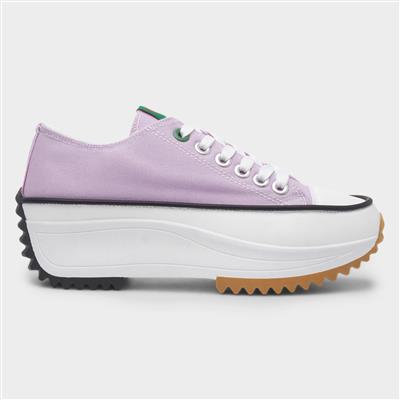 Strata Womens Lilac Platform Canvas