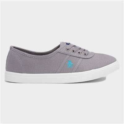 Susie Grey Canvas Shoes