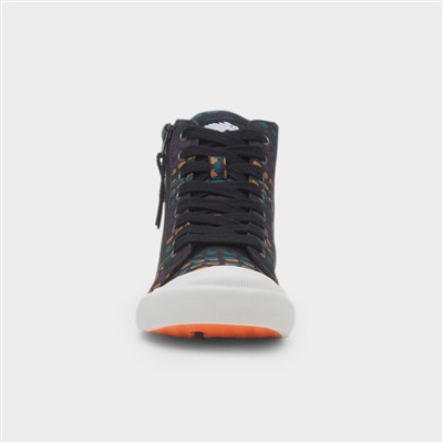 Jazzin Hi Kathy Womens Multi Canvas