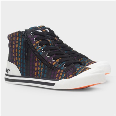 Jazzin Hi Kathy Womens Multi Canvas