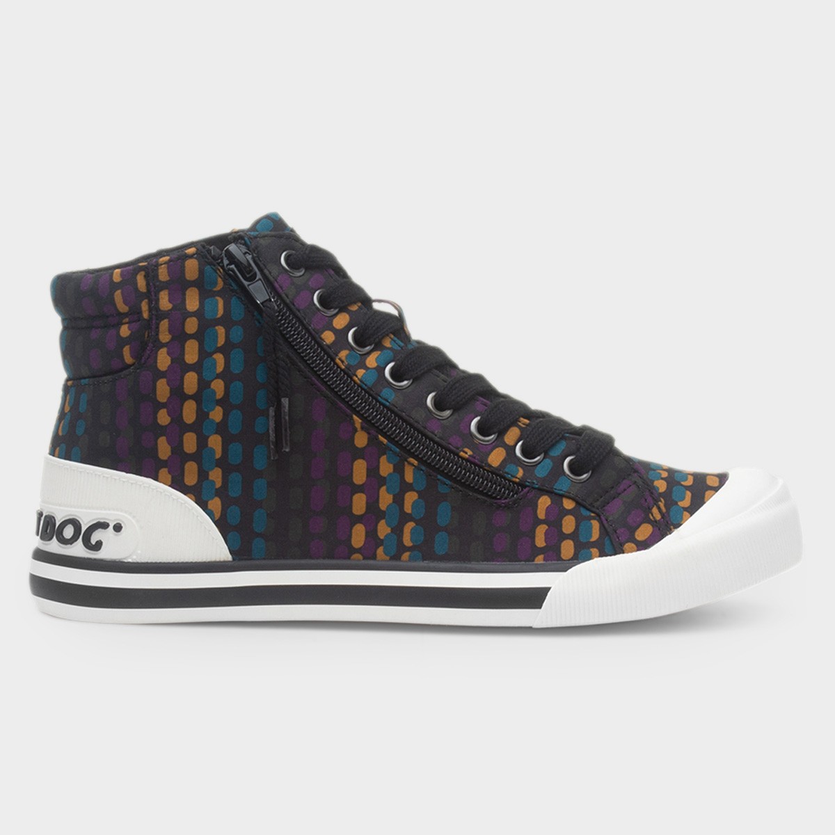 Jazzin Hi Kathy Womens Multi Canvas