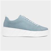 R-Evolution by Rieker Womens Blue Leather Shoe (Click For Details)