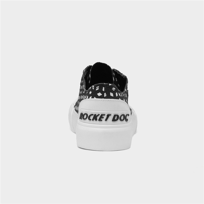 Jazzin Plus Womens Black Canvas Shoe