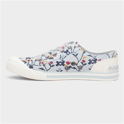 Jazzin Hart Womens Light Blue Canvas