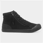 Rocket Dog Jazzin Hi Womens Black Canvas (Click For Details)