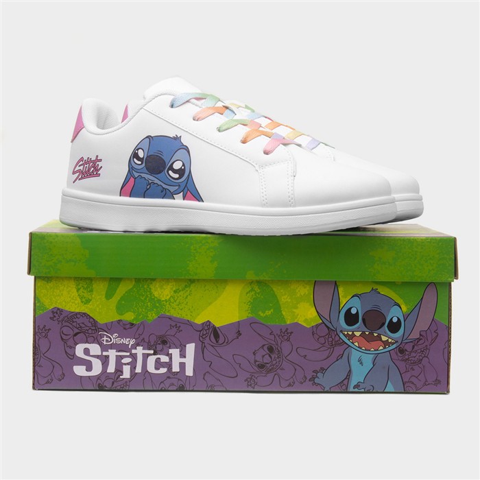 Pearl Womens White Lace Up Shoe