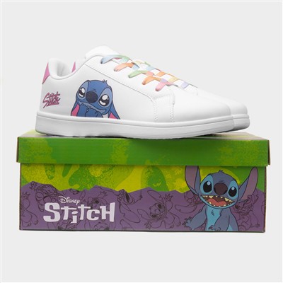 Pearl Womens White Lace Up Shoe