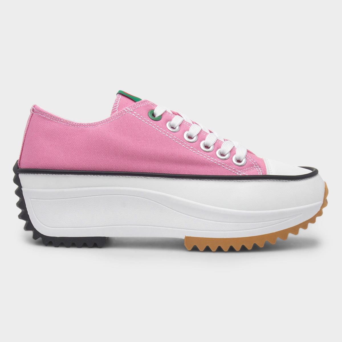 Strata Women's Pink Platform Canvas