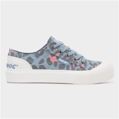 Jazzin Plus Lisa Womens Blue Canvas