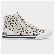 Rocket Dog Jazzin Hi Fido Womens Off White Canvas (Click For Details)