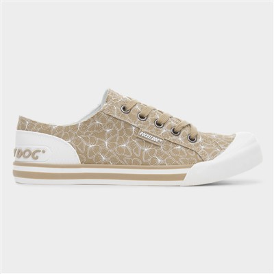 Jazzin Mariposa Womens Tan Canvas