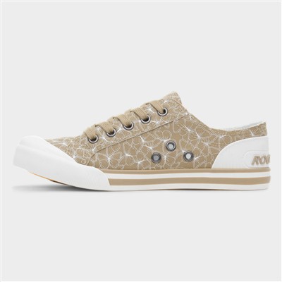 Jazzin Mariposa Womens Tan Canvas