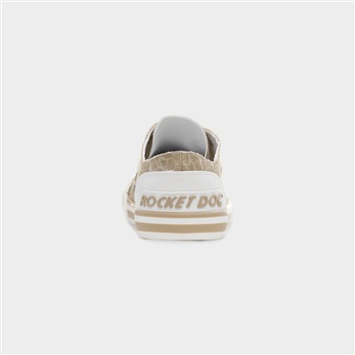 Jazzin Mariposa Womens Tan Canvas