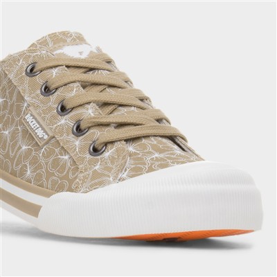 Jazzin Mariposa Womens Tan Canvas