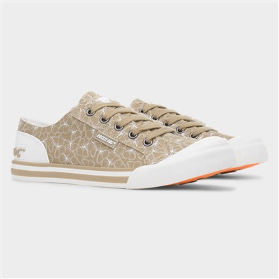 Jazzin Mariposa Womens Tan Canvas