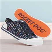 Rocket Dog Jazzin Radio Womens Blue Lace Up Canvas (Click For Details)