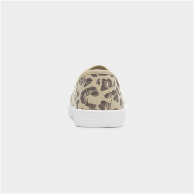 Chow Chow Dexter Tan Leopard Canvas