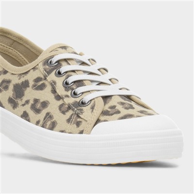 Chow Chow Dexter Tan Leopard Canvas