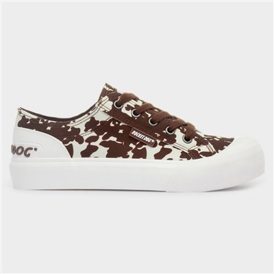 Jazzin Plus Lasso Womens Brown Canvas