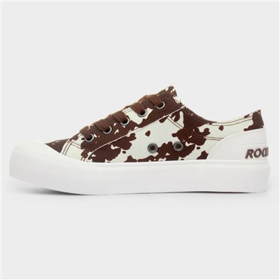 Jazzin Plus Lasso Womens Brown Canvas
