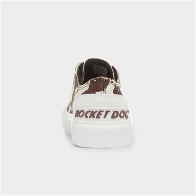 Jazzin Plus Lasso Womens Brown Canvas