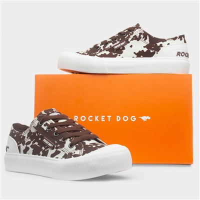Jazzin Plus Lasso Womens Brown Canvas