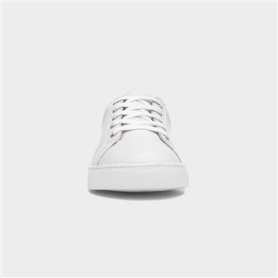 Tessa Womens White Canvas