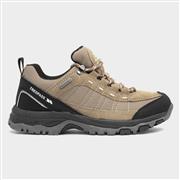 Trespass Scree Womens Fawn Leather Waterproof Shoe (Click For Details)