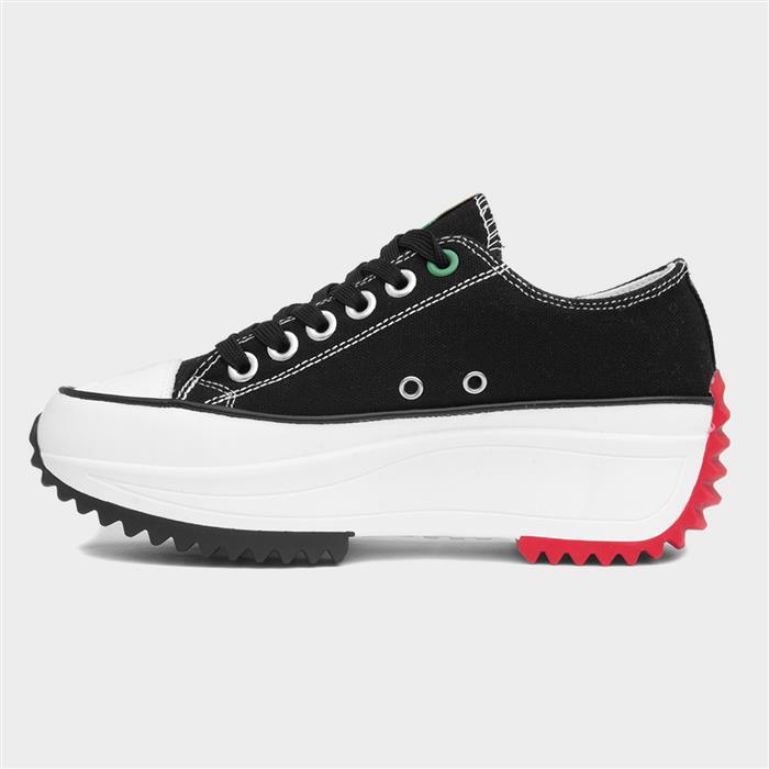 Strata Womens Black Platform Canvas