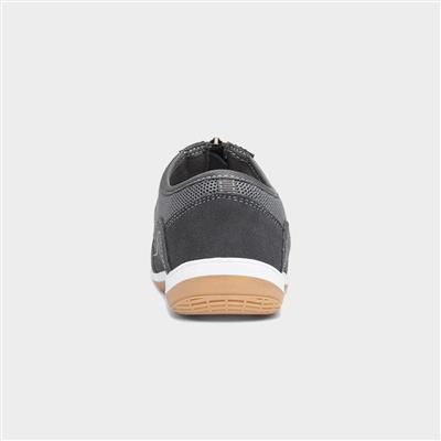 Mombassa Womens Grey Leather Shoe